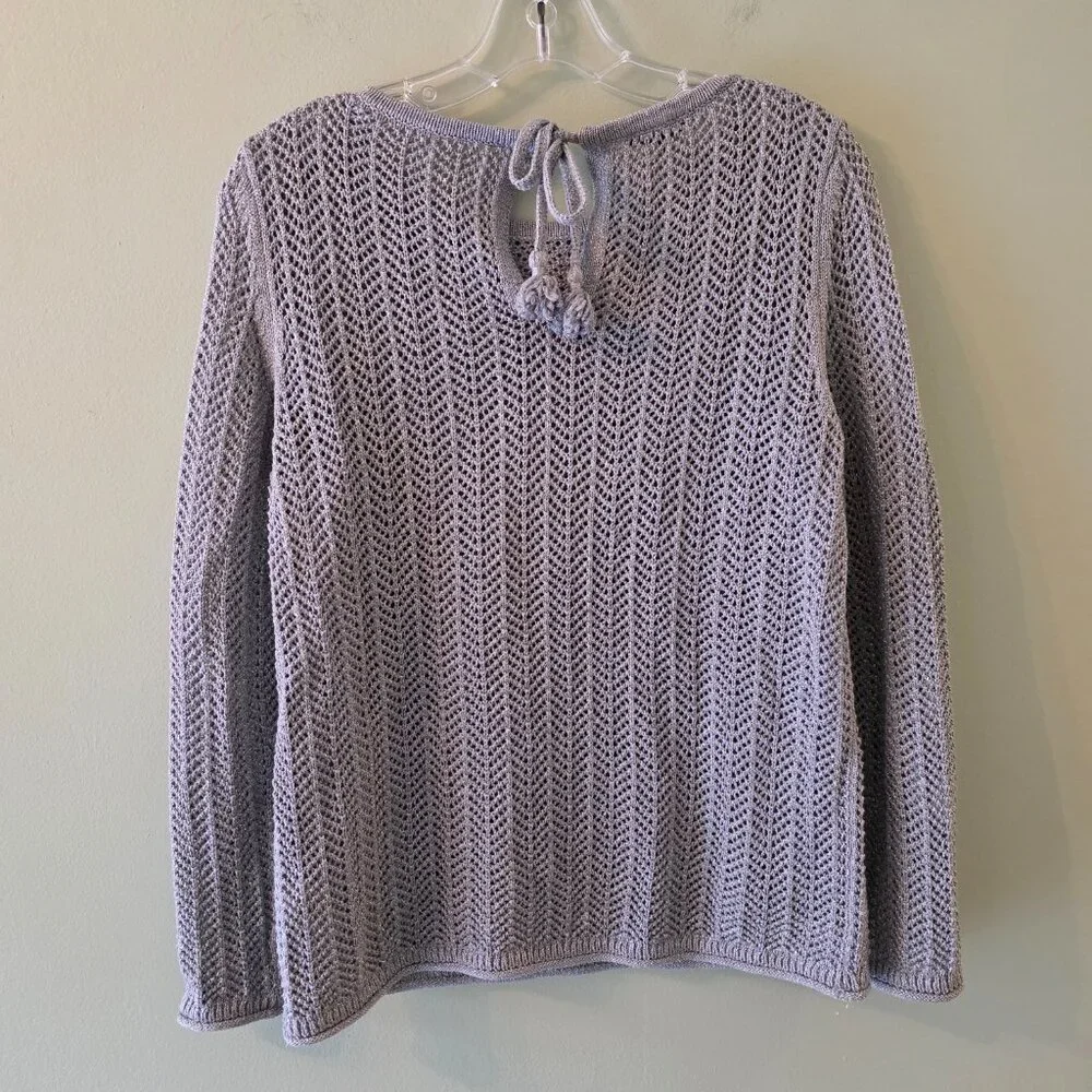 Talbots Metallic Sweater, Size SP, NWT - Picture 3 of 8